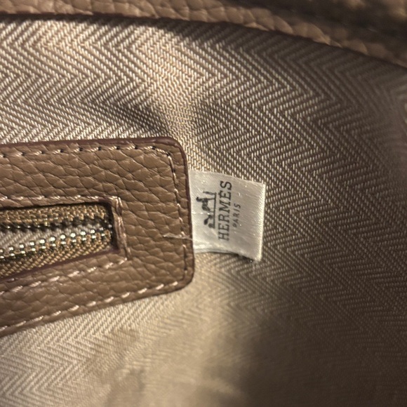 Brown Leather Tote Bag designer inspired - Picture 7 of 13